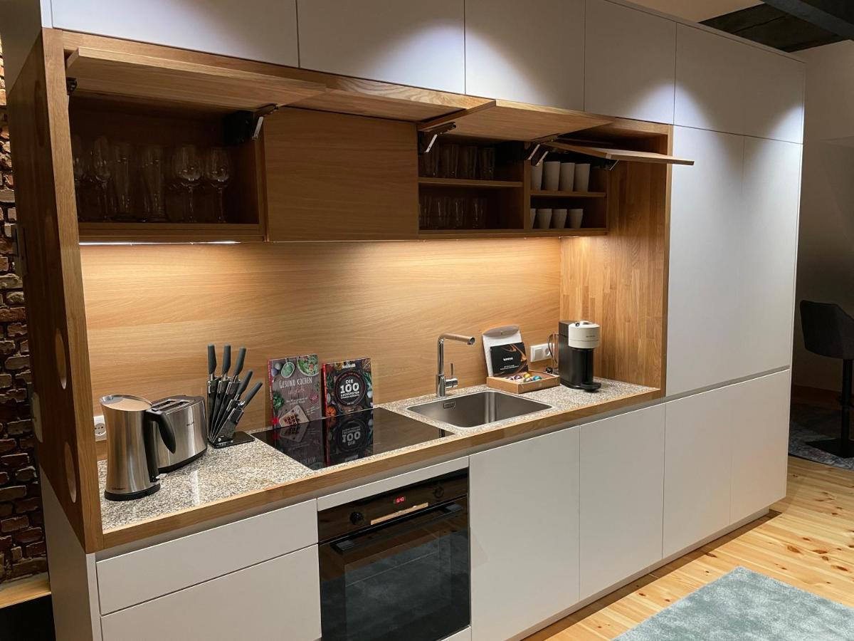 Апартаменты Voh Super Exklusives Loft, Zentral, Smart-Tv, Parkplatz Фоэнштраус Экстерьер фото